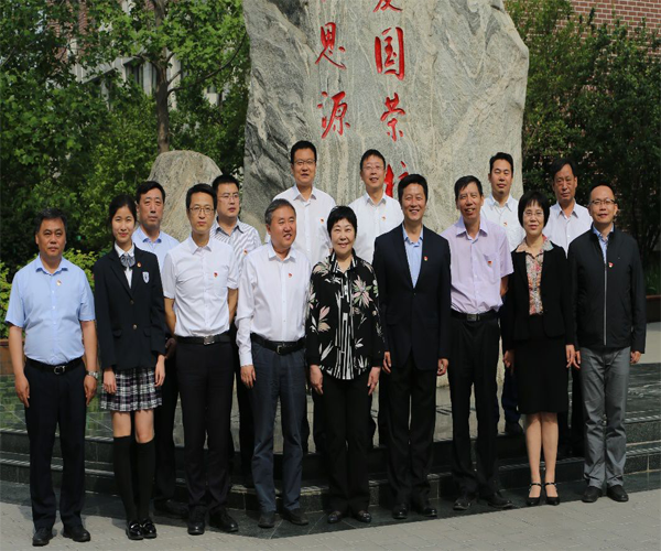 茅玉麟理事長應邀參加北京交通大學附屬中學 第五屆“我和我的祖國”學生節主題活動